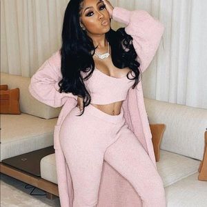 3 Piece Legging Set - Pink